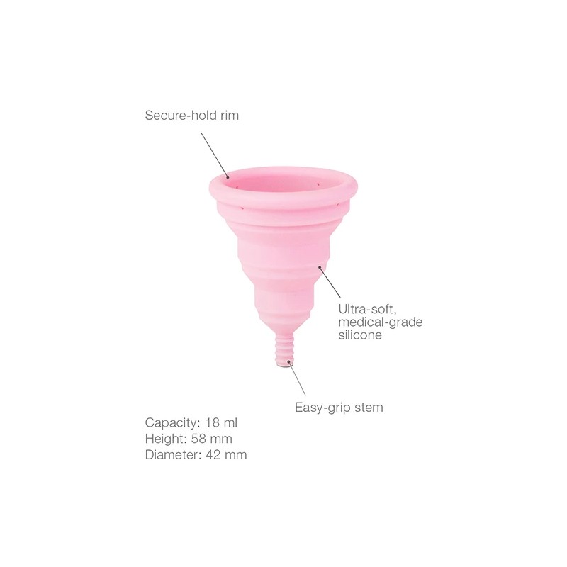 Kubeczek menstruacyjny - Intimina Lily Compact Cup A